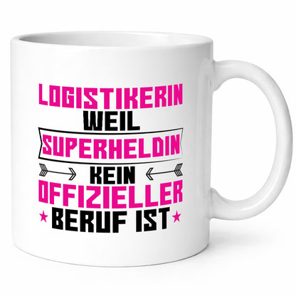 Superheldin Logistikerin | Logistik Geschenk Humor Geschenkidee lustiger Spruch