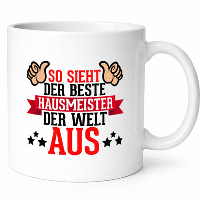 So sieht der Beste Hausmeister aus | Arbeit Humor Kollegen Büro Geschenkidee