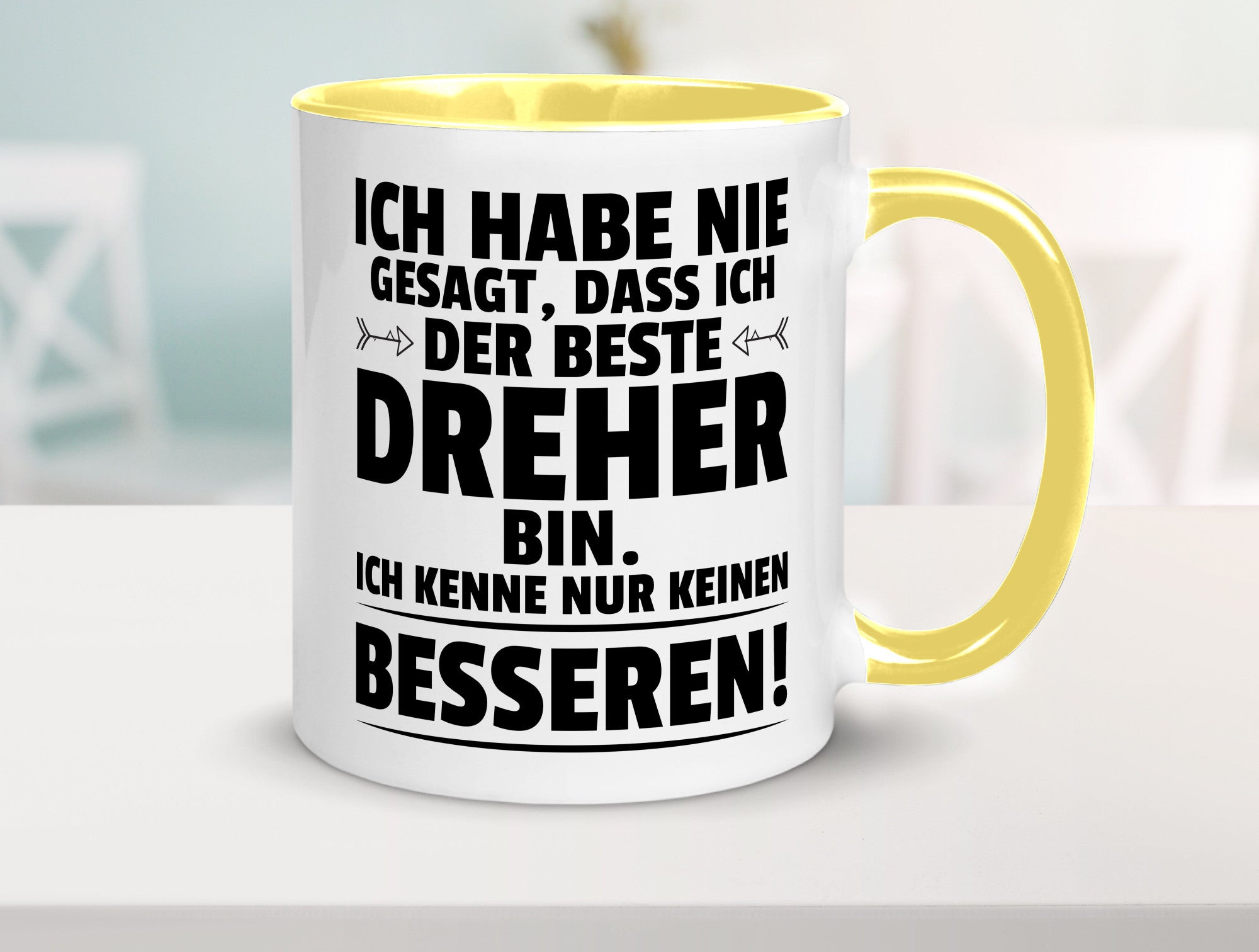 Der Beste Dreher | Fräser lustiger Spruch Geschenk Humor Geschenkidee Tasse