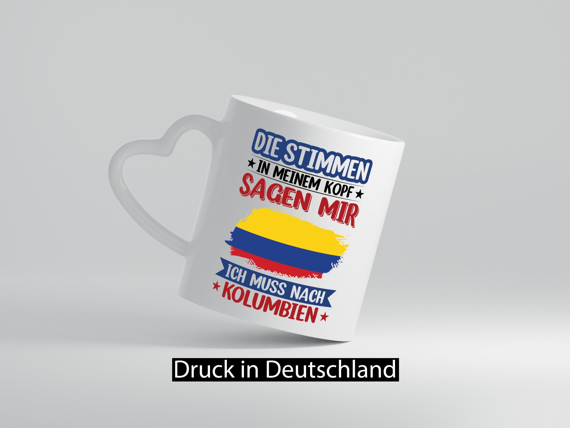 Kolumbien | Urlaub Stimmen in meinem Kopf Traumland Geschenk Humor Geschenkidee