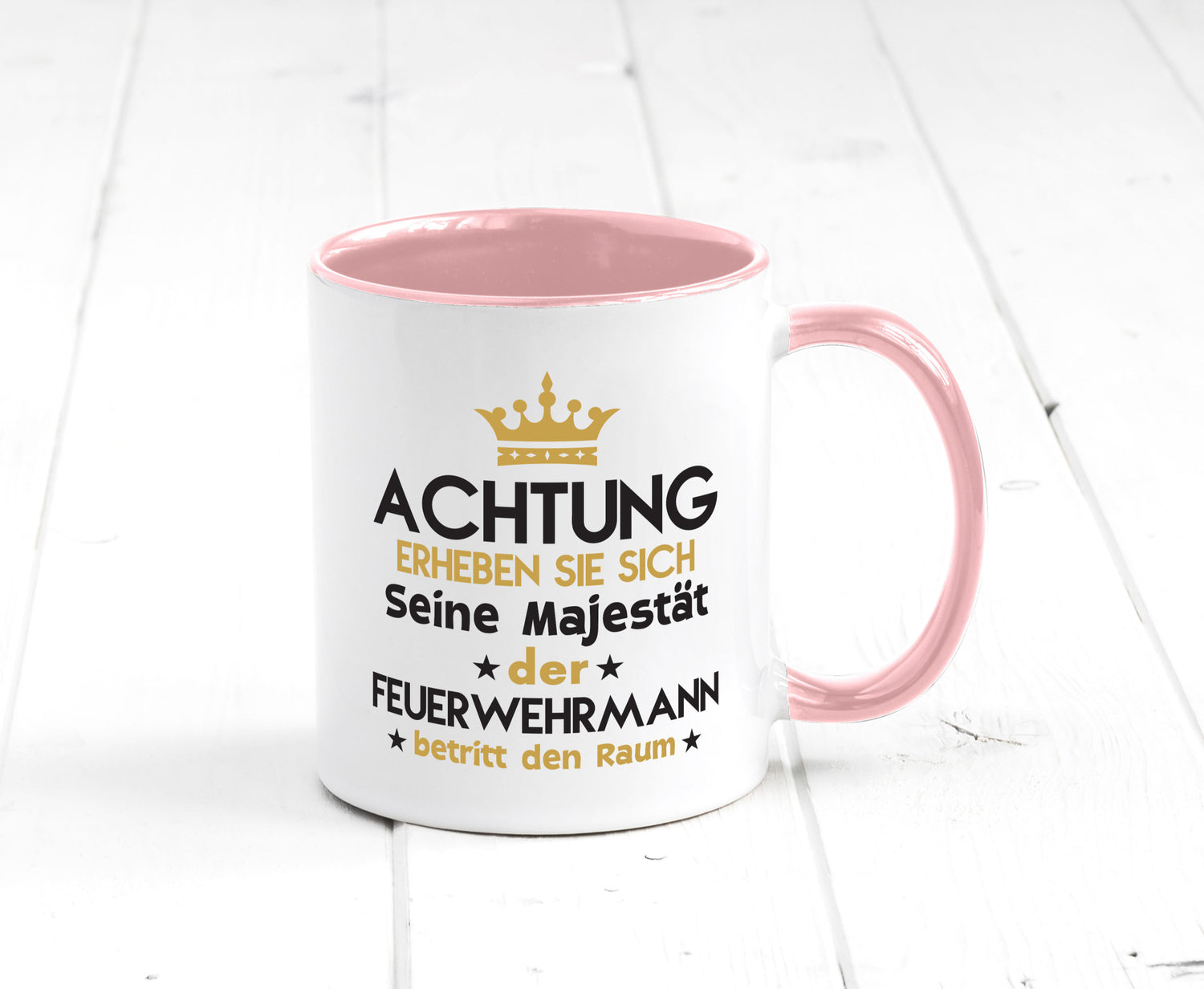 Seine Majestät Feuerwehrmann | Feuerwehr Geschenk Humor Geschenkidee lustiger