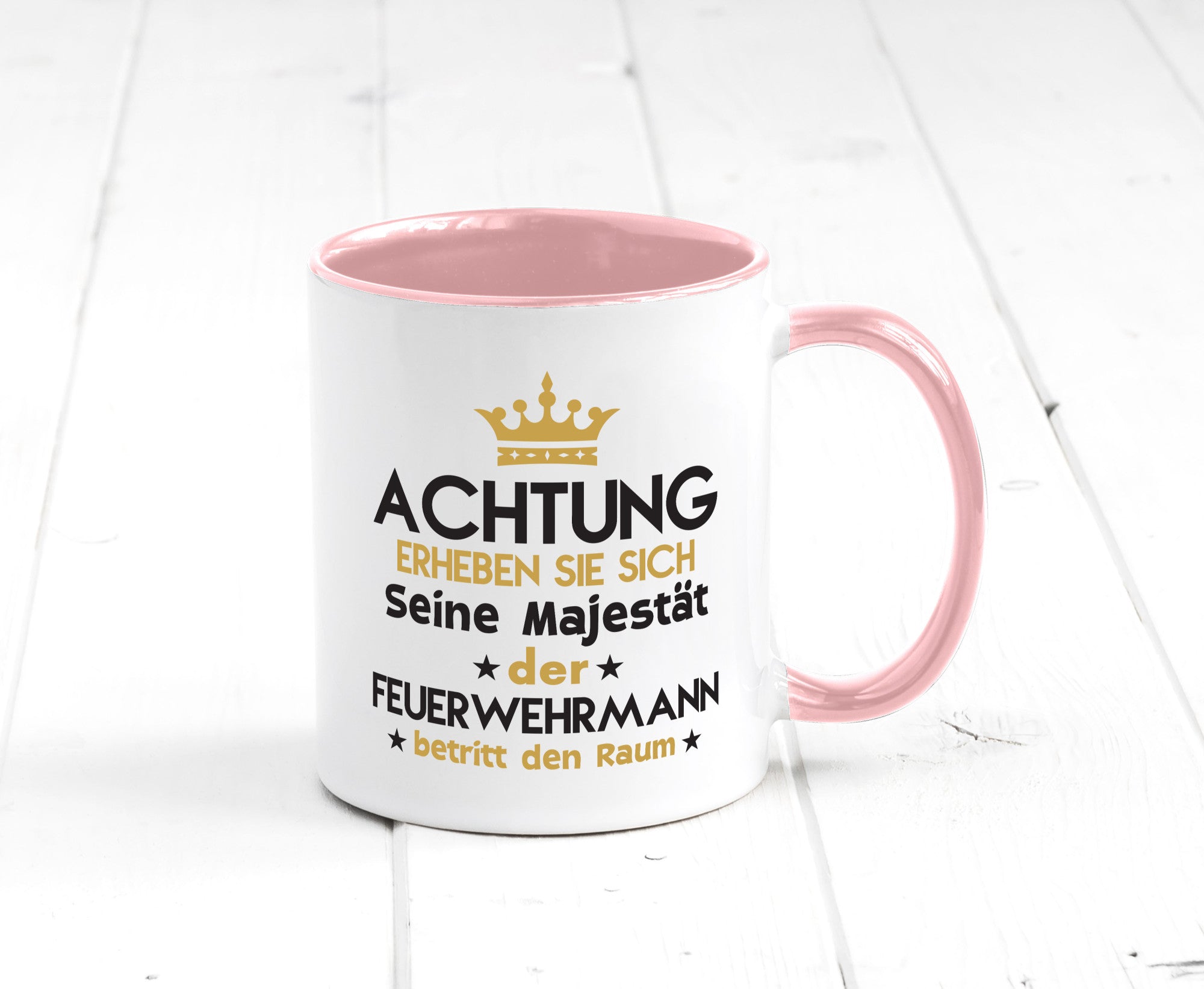 Seine Majestät Feuerwehrmann | Feuerwehr Geschenk Humor Geschenkidee lustiger