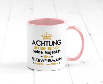 Seine Majestät Feuerwehrmann | Feuerwehr Geschenk Humor Geschenkidee lustiger