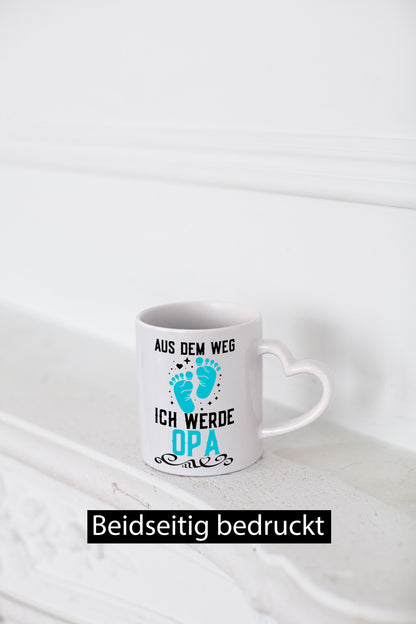 Aus dem weg ich werde Opa | Schwangerschaft Ankündigung Geschenkidee Familie
