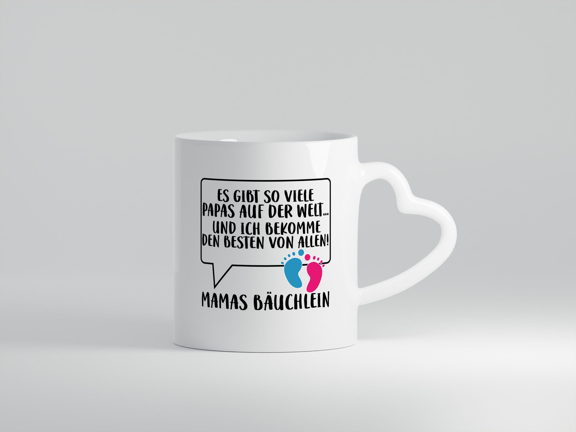Mamas Bäuchlein | Vaterschaft Tasse werdender Papa lustig Familie Geschenkidee