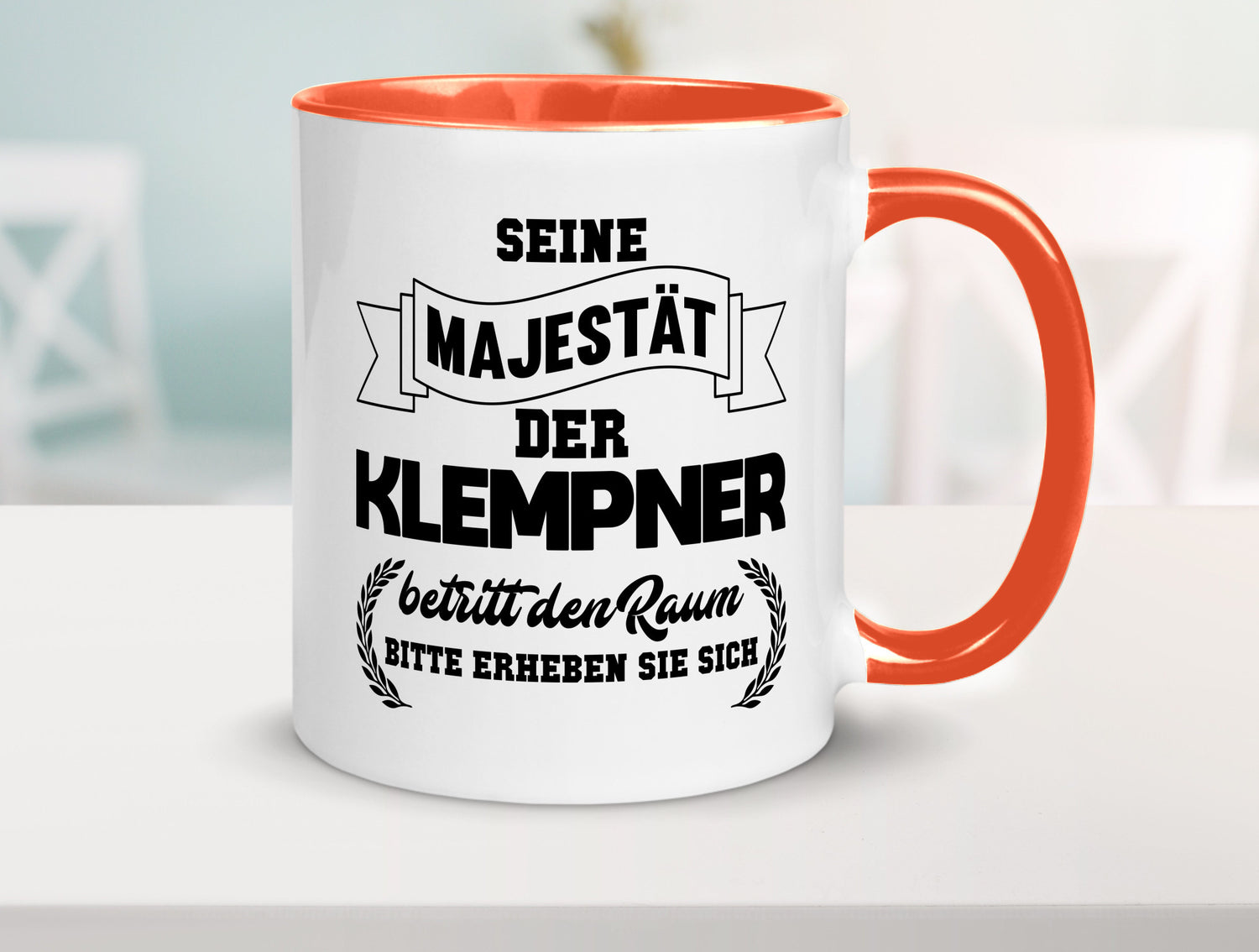 Der Klempner betritt den raum | Geschenk Humor Geschenkidee lustiger Spruch