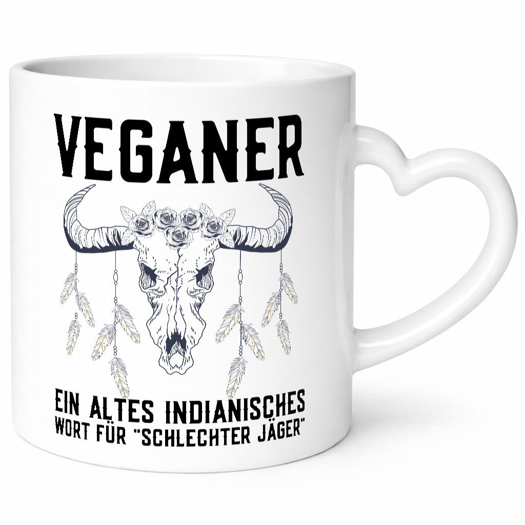 Veganer | schlechter Jäger Witz Indianer Sprichwort lustiger Spruch Geschenk