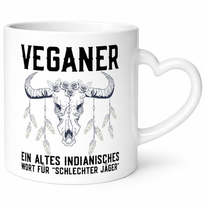 Veganer | schlechter Jäger Witz Indianer Sprichwort lustiger Spruch Geschenk