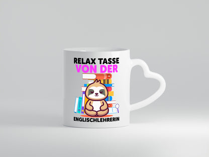 Relax Tasse: Englischlehrerin | Englisch Lehrerin Geschenk Humor Geschenkidee