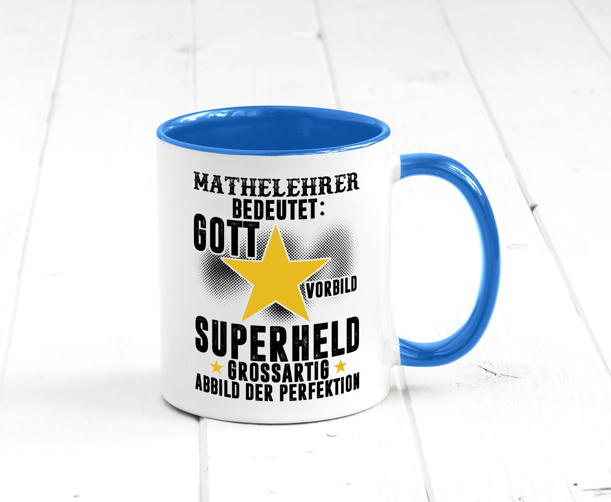 Bedeutung von Mathelehrer | Lehrer Mathe Humor Geschenkidee Tasse