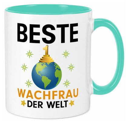 Welt Beste Wachfrau | Wachpersonal Nachtwächter Geschenk Humor Geschenkidee