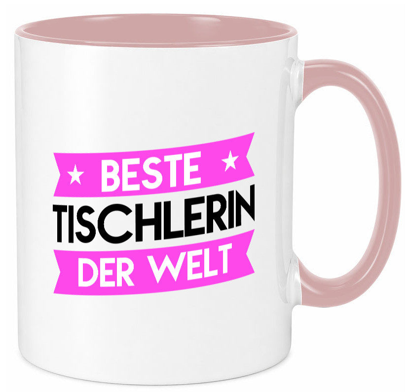 Beste Tischlerin | Tischlerei lustiger Spruch Geschenk Humor Geschenkidee Tasse
