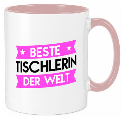 Beste Tischlerin | Tischlerei lustiger Spruch Geschenk Humor Geschenkidee Tasse