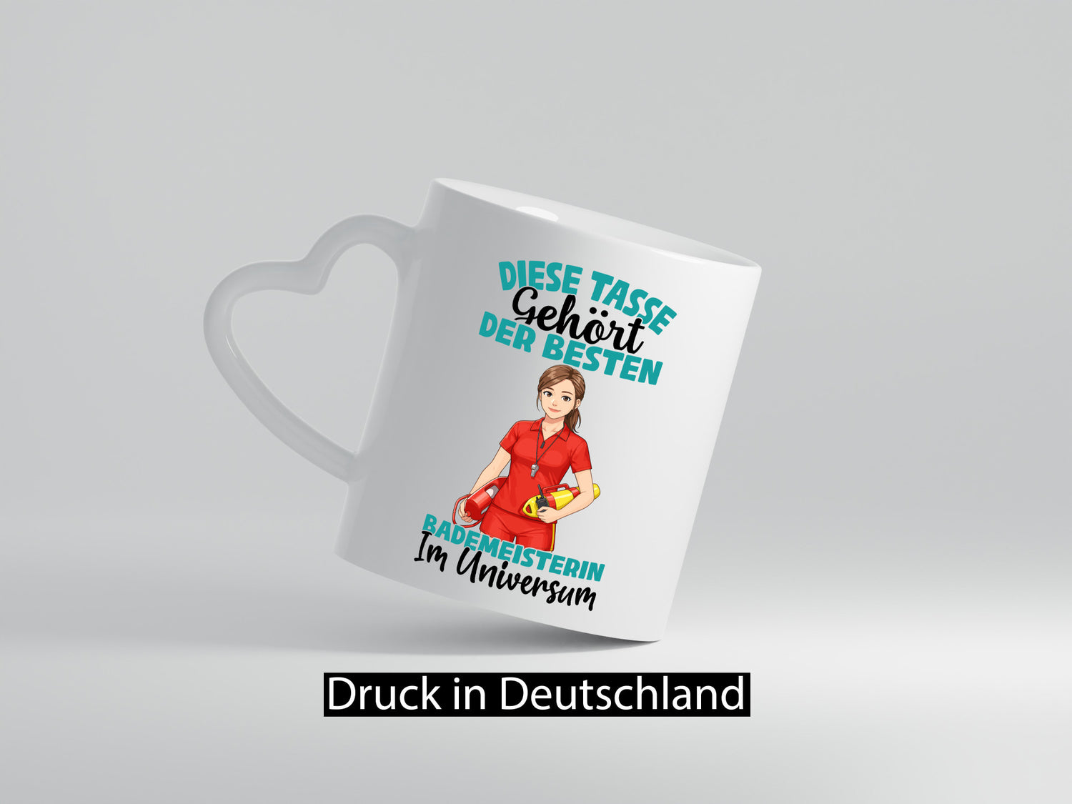 Im Universum: Bademeisterin | Schwimmmeisterin Geschenk Humor Geschenkidee