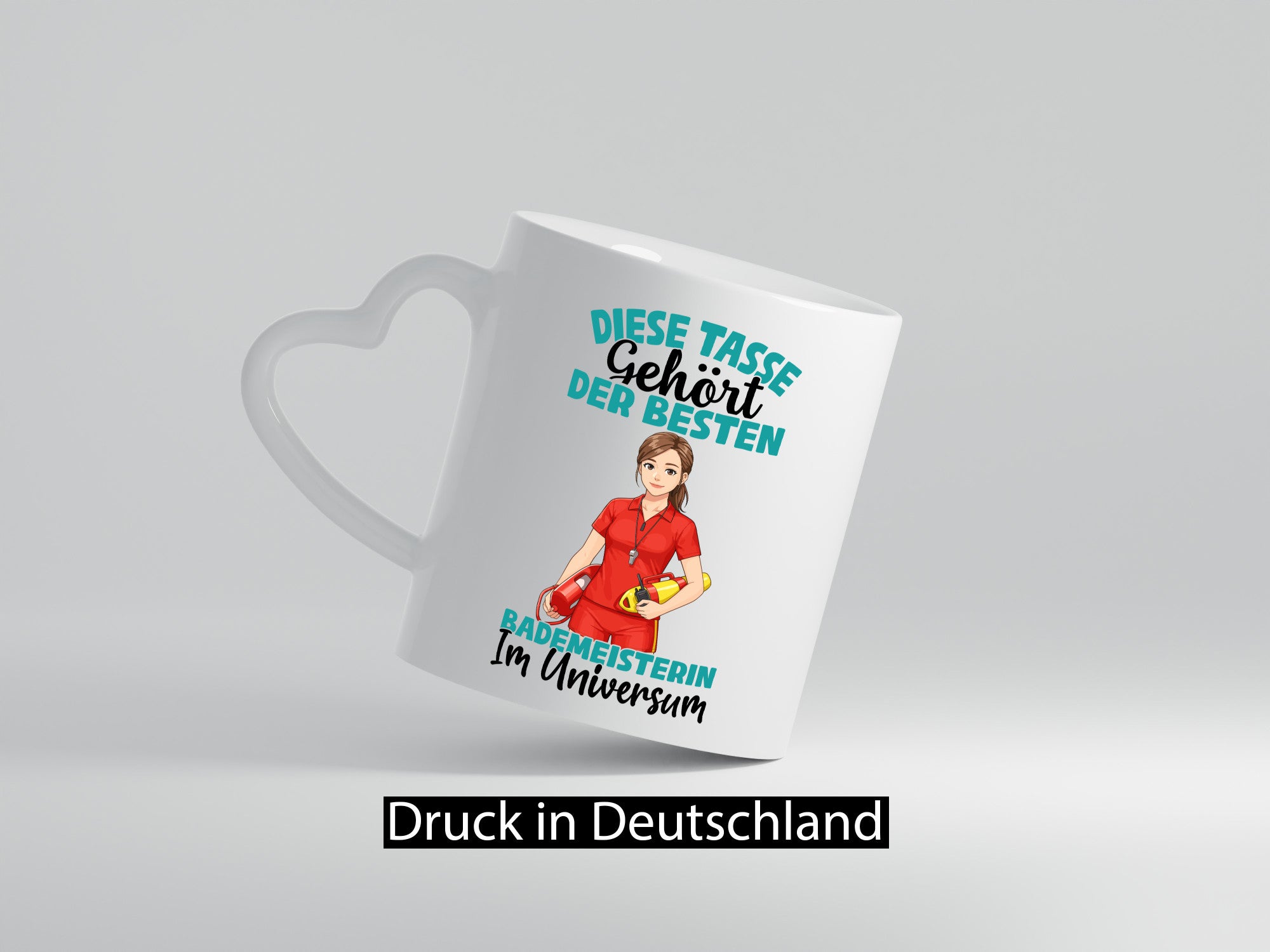Im Universum: Bademeisterin | Schwimmmeisterin Geschenk Humor Geschenkidee