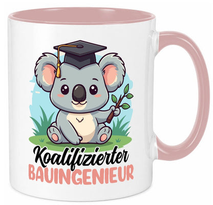 Koalifizierter Bauingenieur | Ingenieur Geschenk Humor Geschenkidee lustiger Tasse