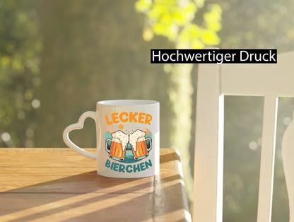 Lecker Bierchen | Biertrinker Bierliebhaber lustig Humor Geschenkidee Geschenk