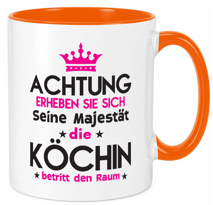 Seine Majestät Köchin | Chefköchin Chefkoch Humor Arbeit Kollegen Büro