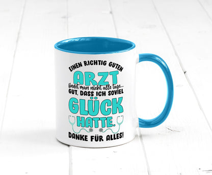 Richtig guter Arzt | Dankeschön Tasse Ärzte Spruch vl9 Humor Geschenkidee