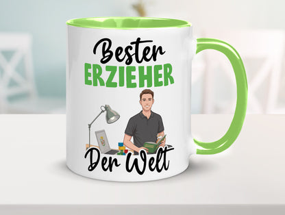 Bester Erzieher | Pädagoge Schule v2 Geschenk Humor Geschenkidee lustiger