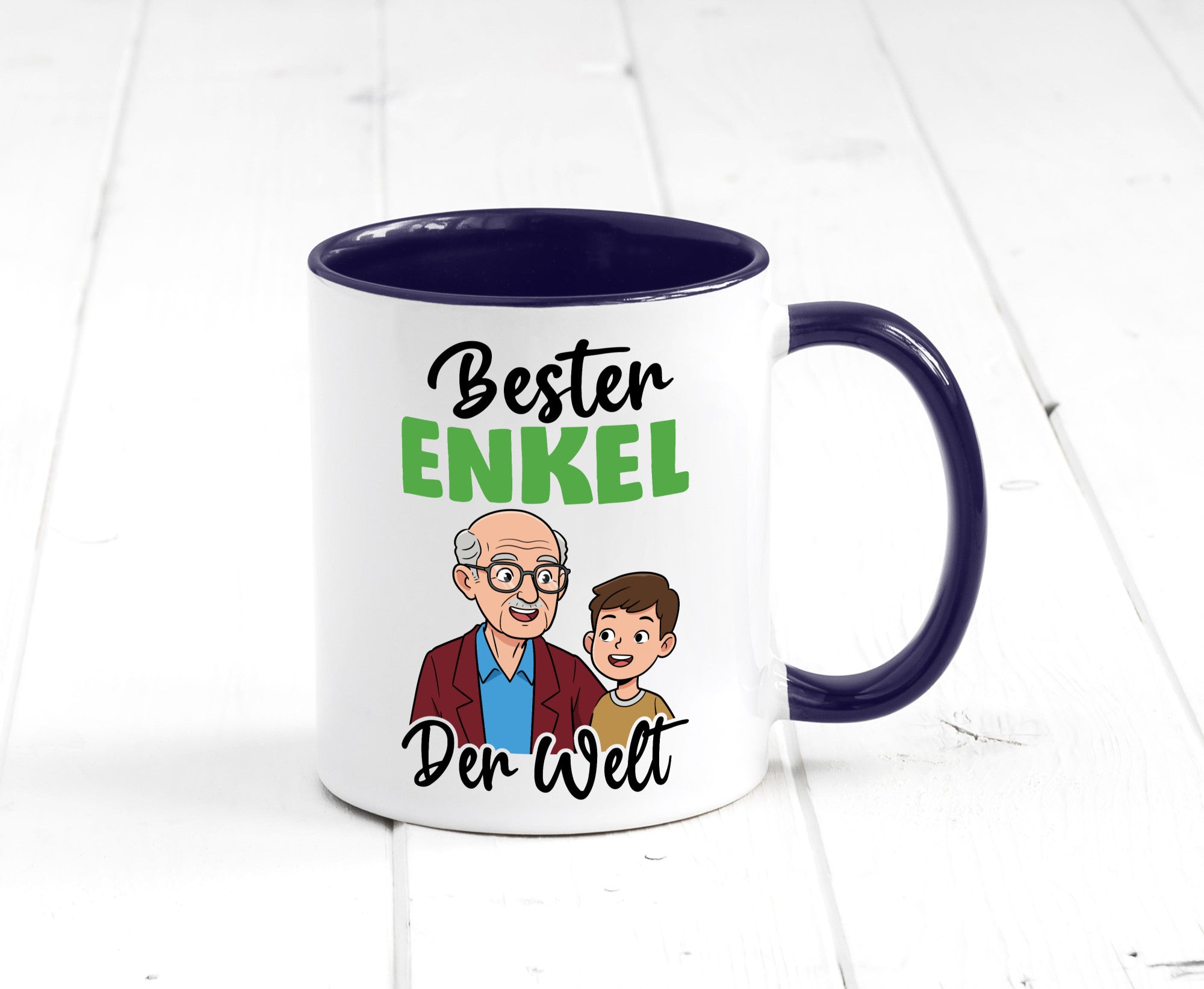 Bester Enkel | Großmutter Großvater Oma Opa lustiger Spruch Geschenk Familie