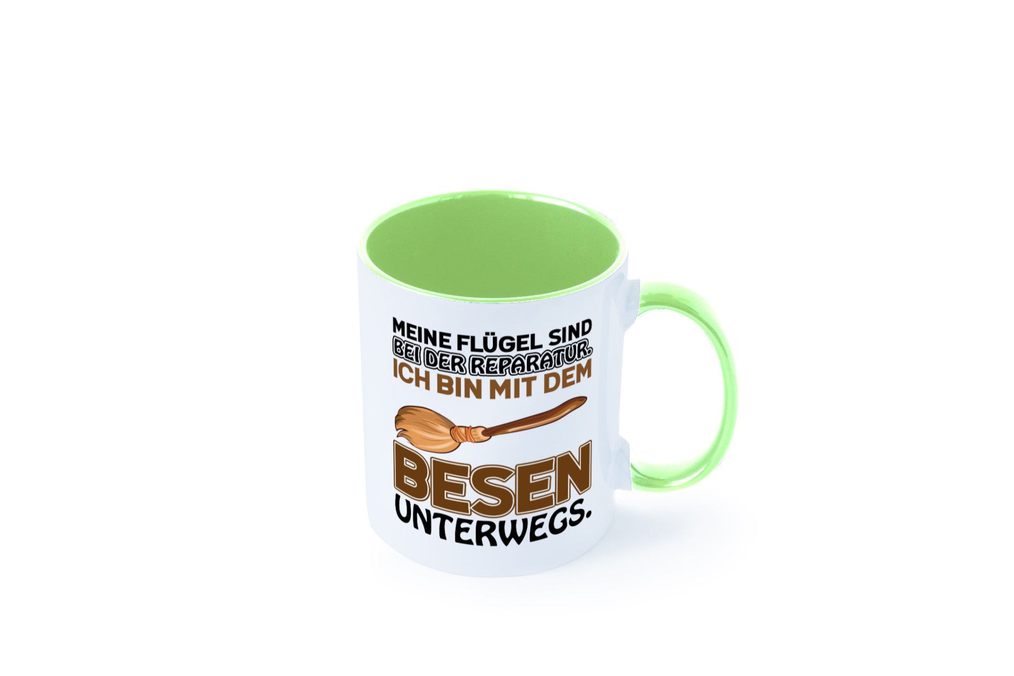 Flügel Reperatur lustig Humor Geschenkidee Geschenk Tasse