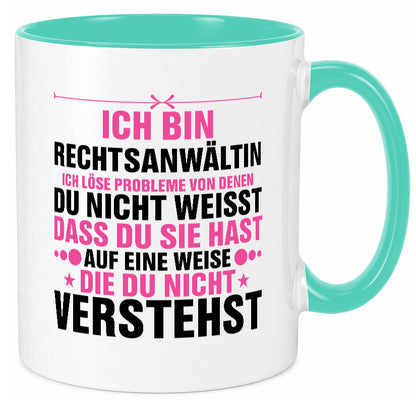 Löse Probleme: Rechtsanwältin | Jurstin Anwältin v2 Geschenk Humor Geschenkidee