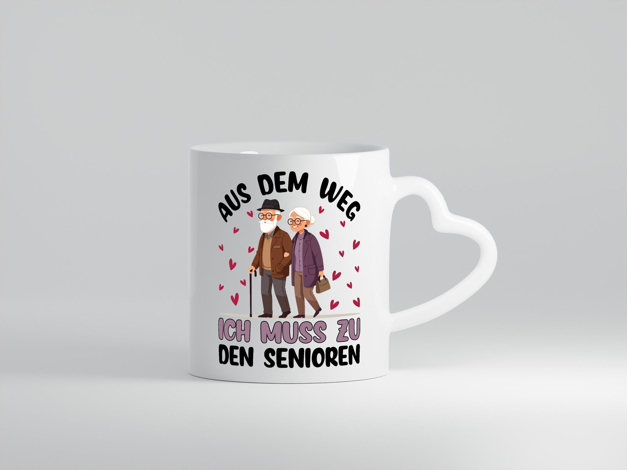 Muss zu den Senioren | Altenpflege Pflegedienst Geschenk Humor Geschenkidee