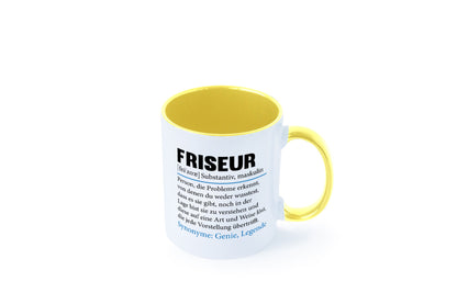 Friseur | Spruch Frisör Beruf lustig Humor Arbeit Kollegen Büro Geschenkidee