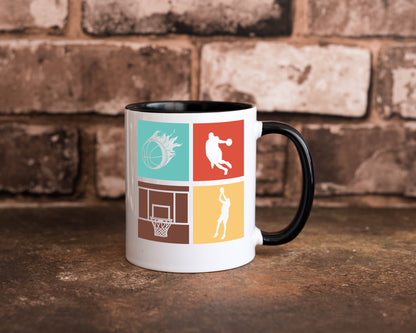 Basketball | Sportfan Slam Dunk Teamplayer NBA Humor Geschenkidee Tasse