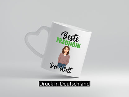 Beste Freundin | Beziehung Partnerin Liebe lustig Humor Geschenkidee Geschenk