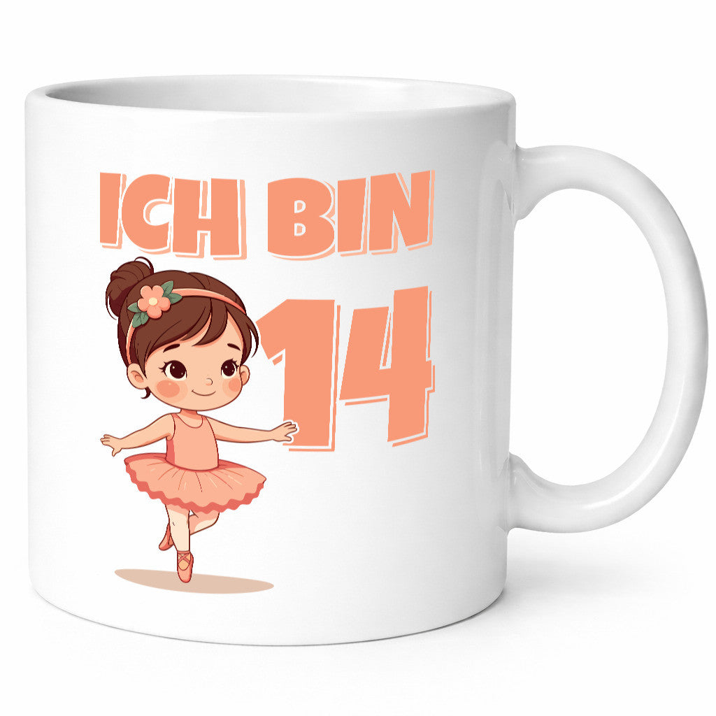 14 Geburtstag | Jahre Ballerina Mädchen Ballet lustiger Spruch Geschenk