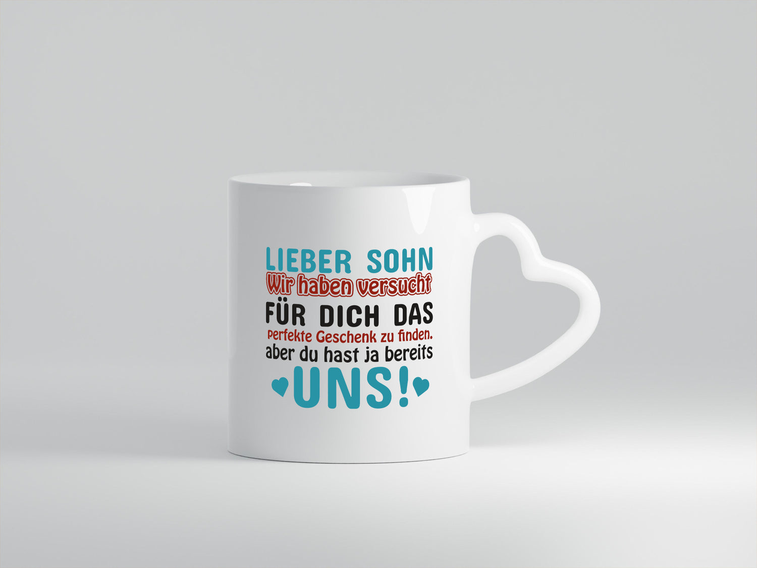 Lieber Sohn | Eltern Tasse für Kinder Geschenk Familie Geschenkidee lustiger