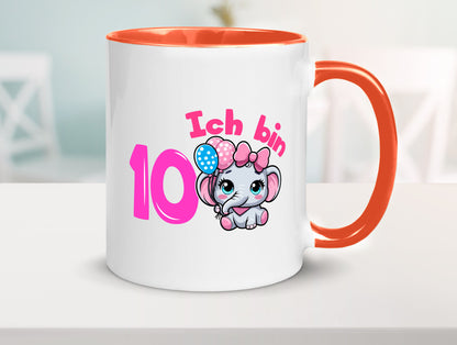 10. Geburtstag | 10 Jahre Elefant Mädchen Geschenk Geschenkidee lustiger Spruch