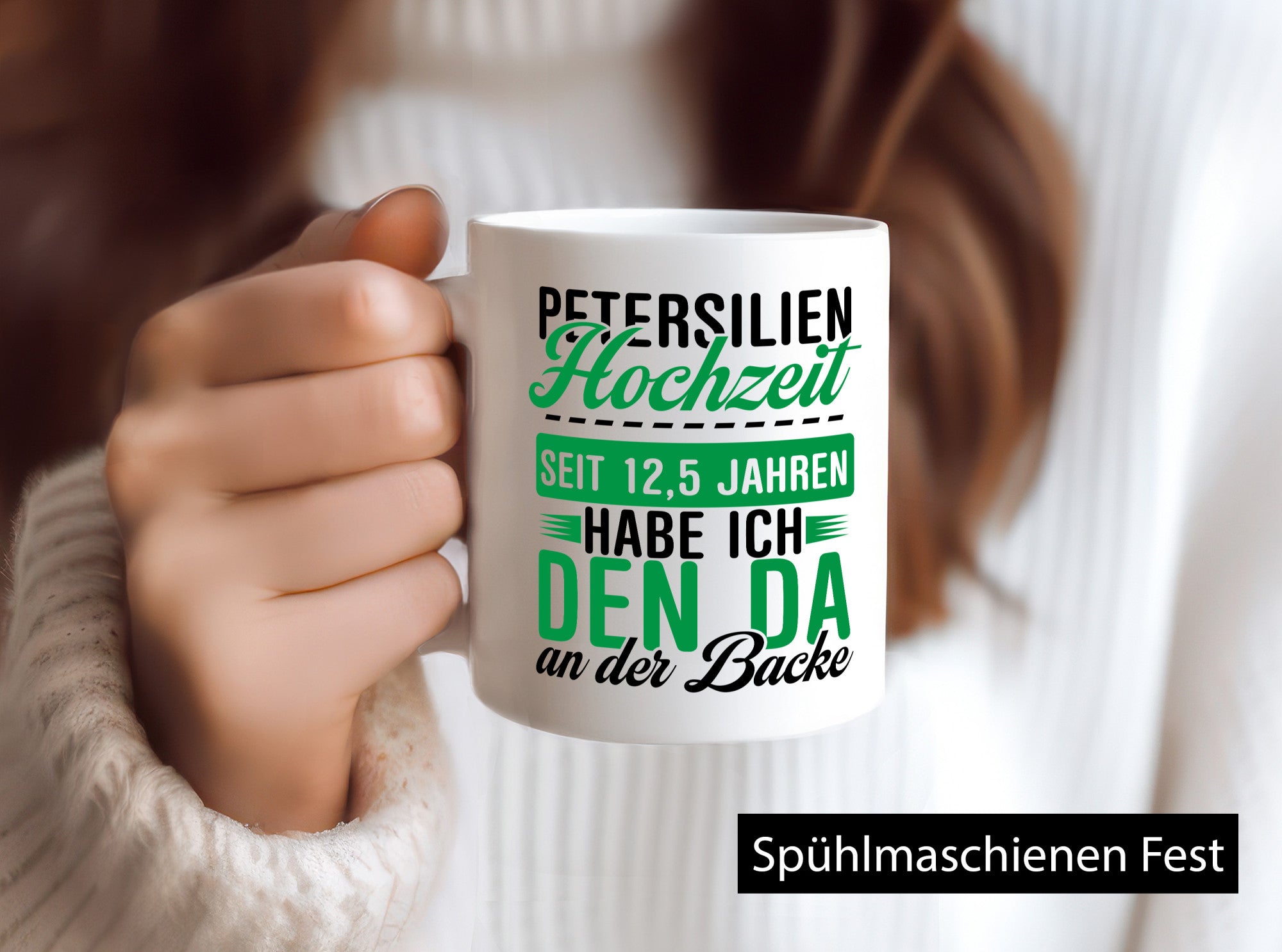 Petersilien Hochzeit | 12,5 Jahre Verheiratet Ehepaar lustiger Spruch Geschenk