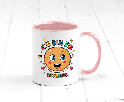Ich bin ein Berliner | Krapfen Pfannkuchen Humor Geschenkidee Tasse