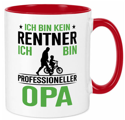 Ich bin kein renter Profesioneller Opa | Großvater Humor Familie Geschenkidee
