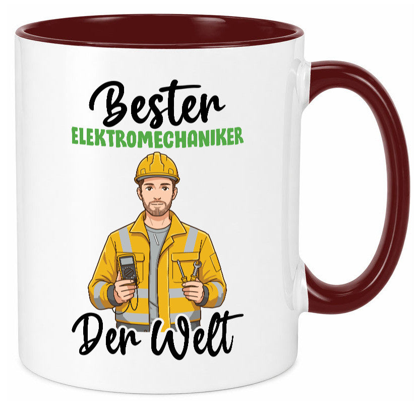 Bester Elektromechaniker | Mechaniker Geschenkidee Humor Tasse
