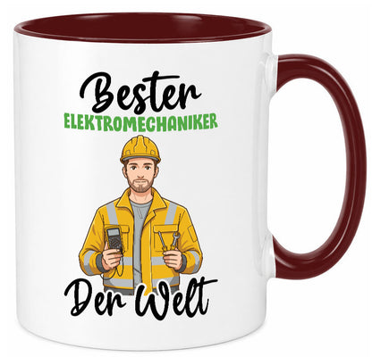 Bester Elektromechaniker | Mechaniker Geschenkidee Humor Tasse