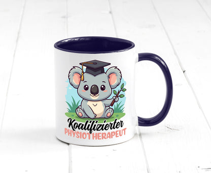 Koalifizierter Physiotherapeut Geschenk Humor Geschenkidee lustiger Spruch Tasse