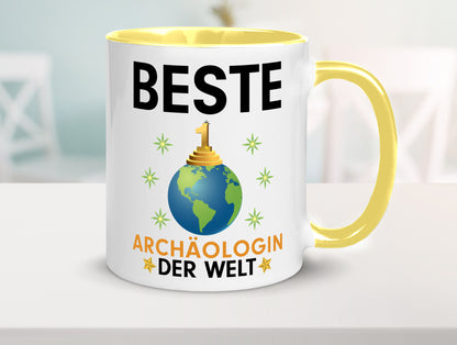 Welt Beste Archäologin| Archäologie | Forscherin lustiger Spruch Geschenk Humor