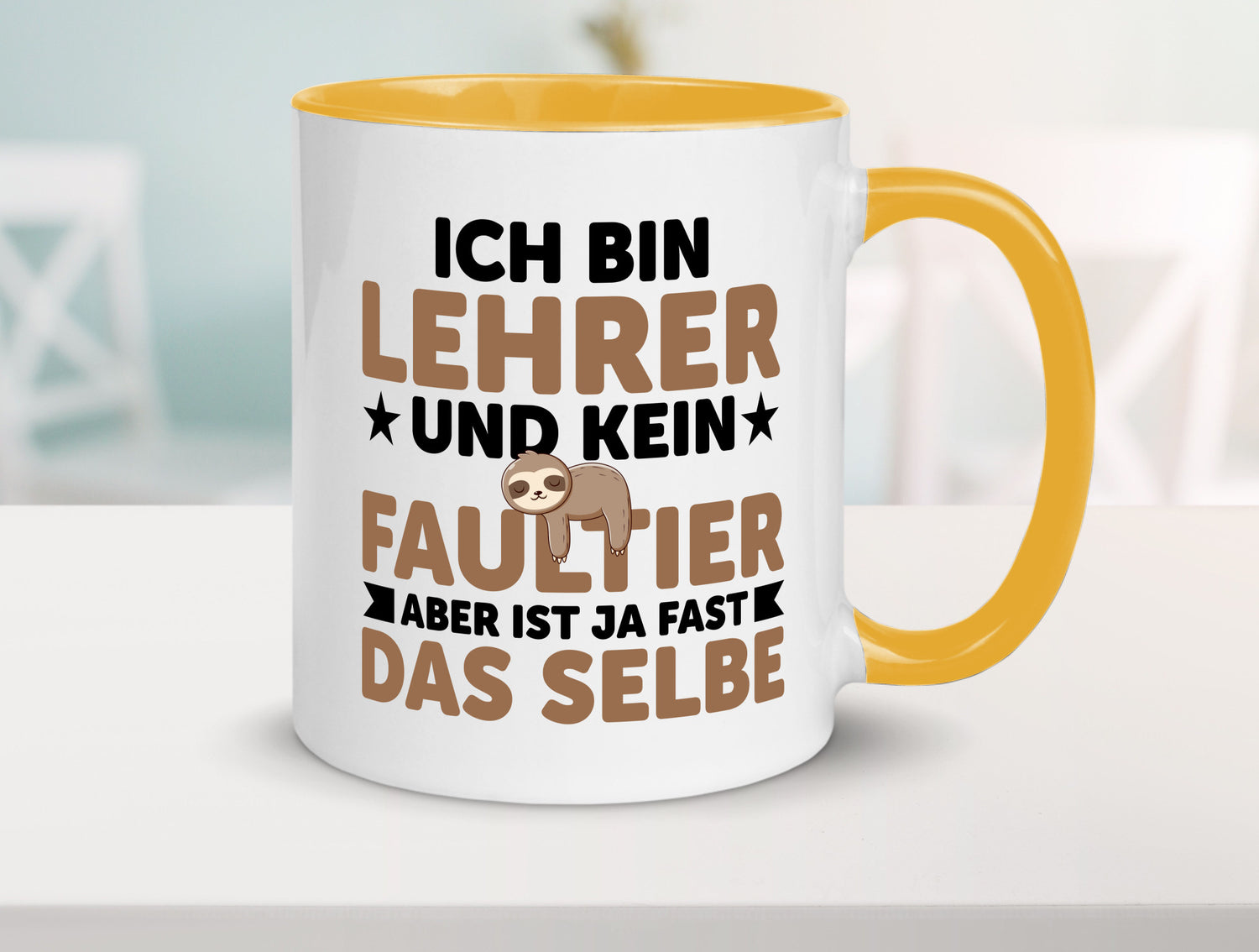 Ich bin kein Faultier: Lehrer | Schule Beruf Schüler Humor Arbeit Kollegen Büro