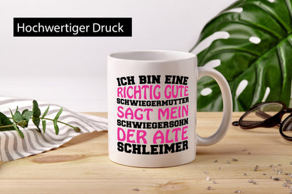 Gute Schwiegermutter lustig Familie Geschenkidee Geschenk Tasse