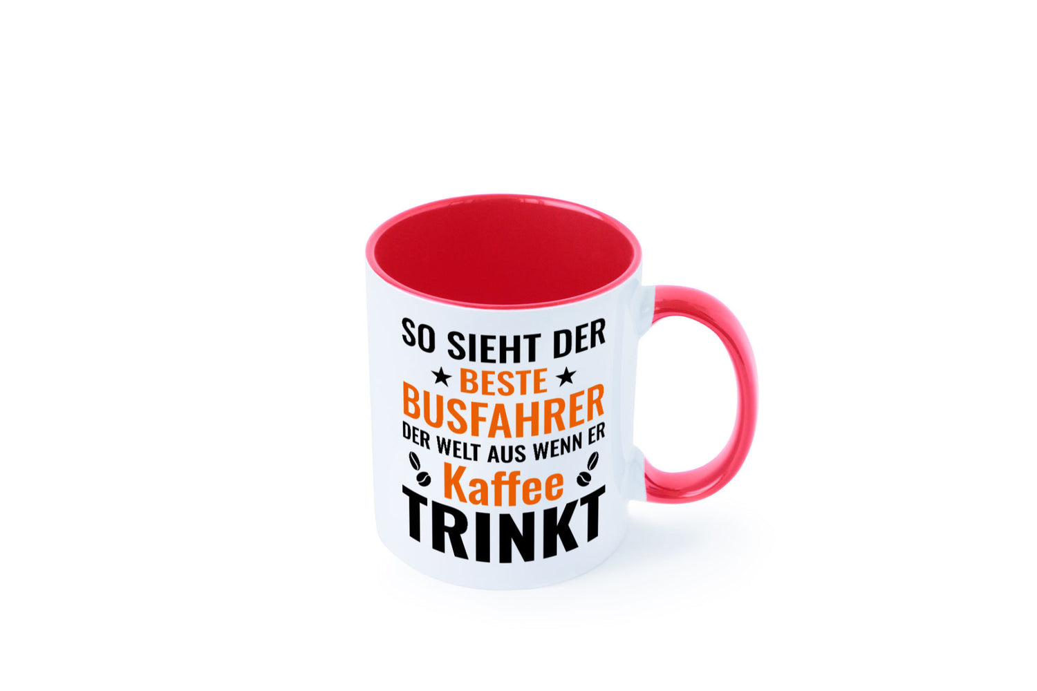 Kaffee trinkt: Busfahrer | Berufsfahrer Fahrer Geschenk Arbeit Kollegen Büro