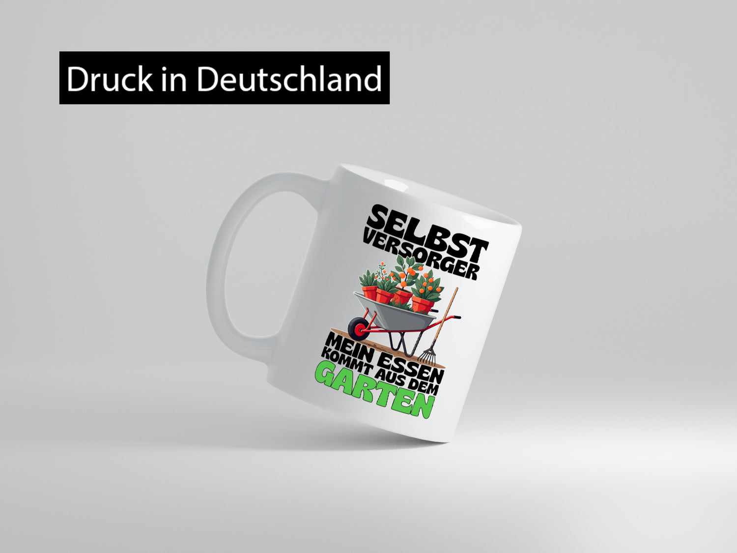 Selbstversorger | essen kommt aus dem Garten Gartenarbeit Humor Arbeit Kollegen
