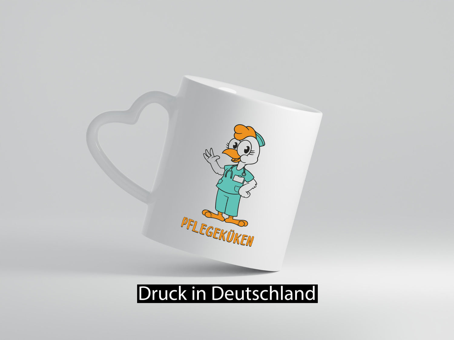 Pflegeküken | Küken Krankenschwester Pfleger Humor Geschenkidee Tasse