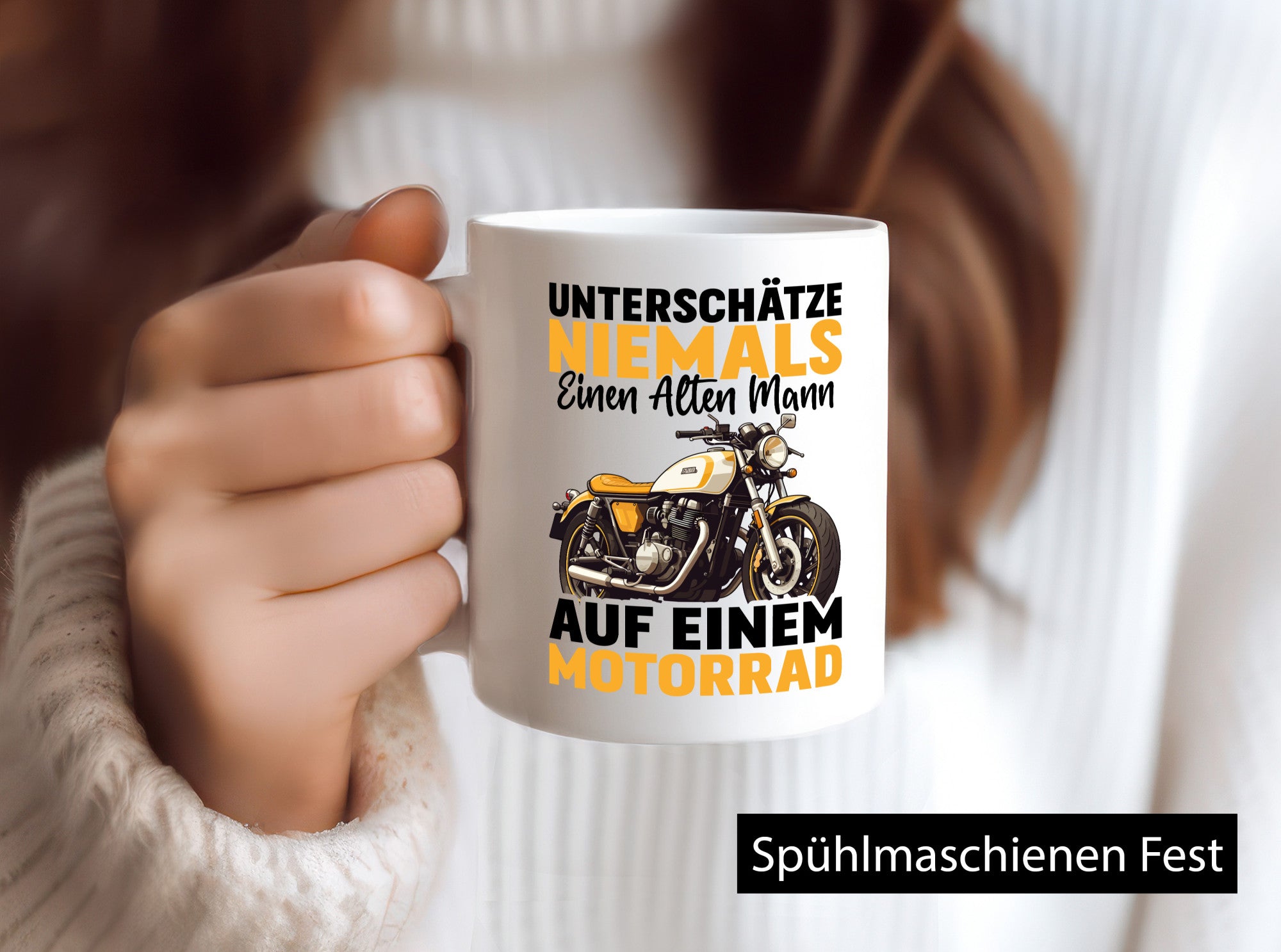Biker Spruch | Männer Tasse Motorradfahrer Motorrad vl4 Geschenk Humor