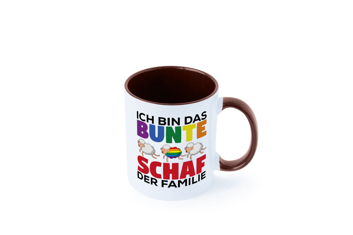 LGBTQ+ Tasse | Buntes Schaf Regenbogen Humor Geschenkidee