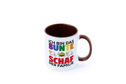 LGBTQ+ Tasse | Buntes Schaf Regenbogen Humor Geschenkidee