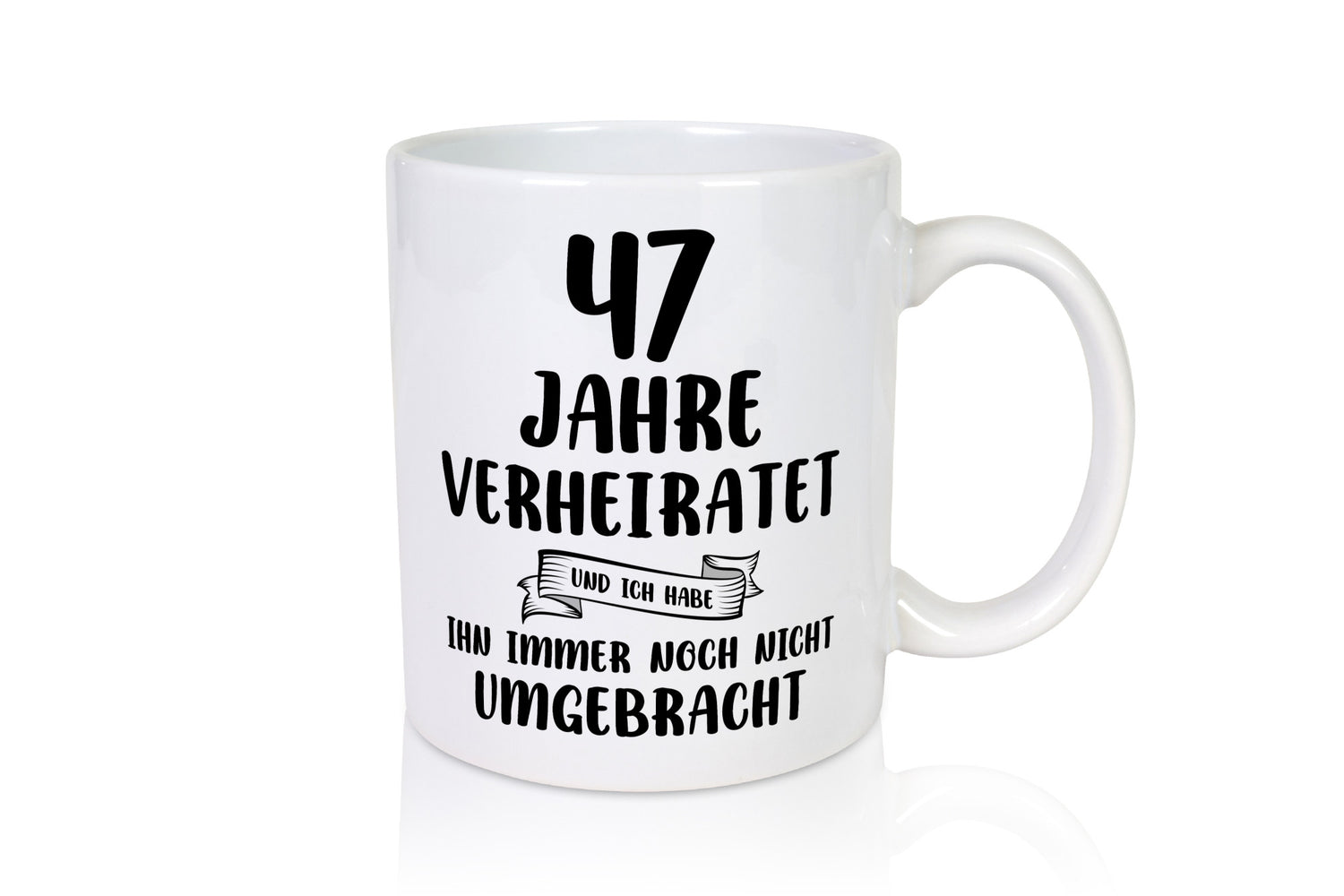 47 Jahre Verheiratet, immer noch am Leben! Geschenk Humor Geschenkidee lustiger